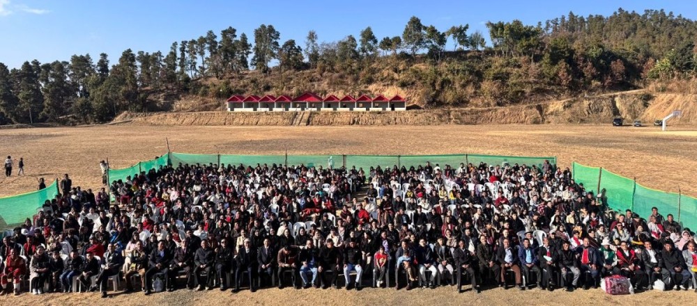 Gathering during Kezonuo clan social gathering at Thenyizu on January 6.